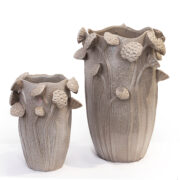 Jarron decorativo con cápsula de loto