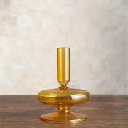 Jarroncito cristal ambar